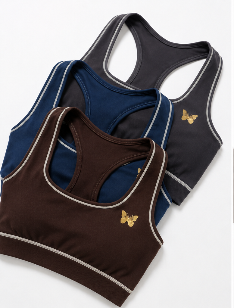 Belle Set Sports Bra - Royal Blue