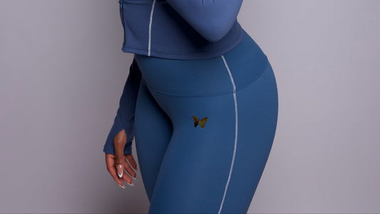 Belle Set Leggings - Royal Blue