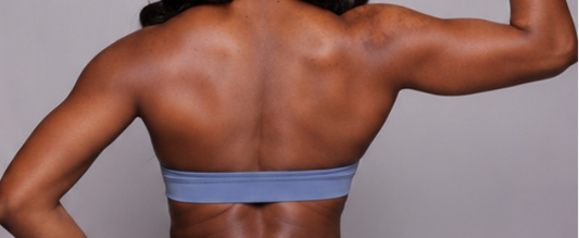 Sport Bra - Grey Blue