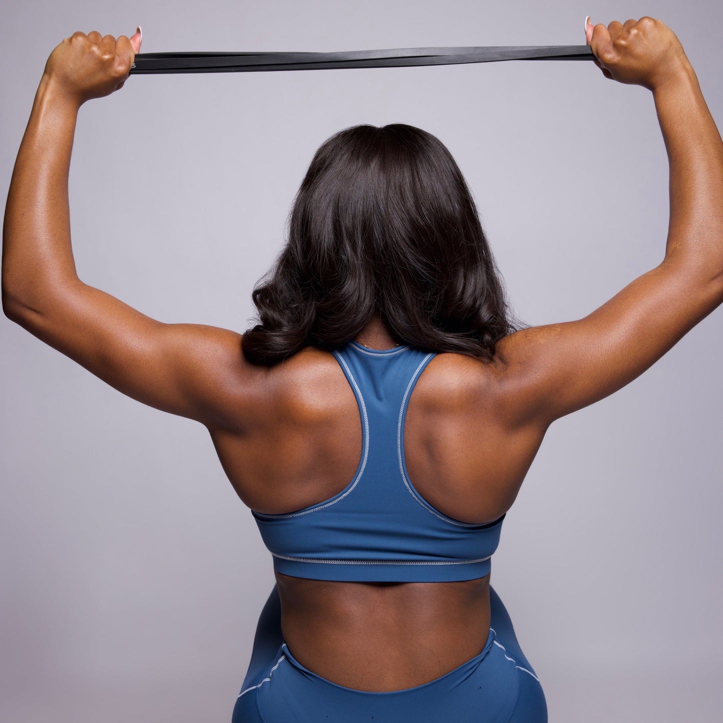 Belle Set Sports Bra - Royal Blue