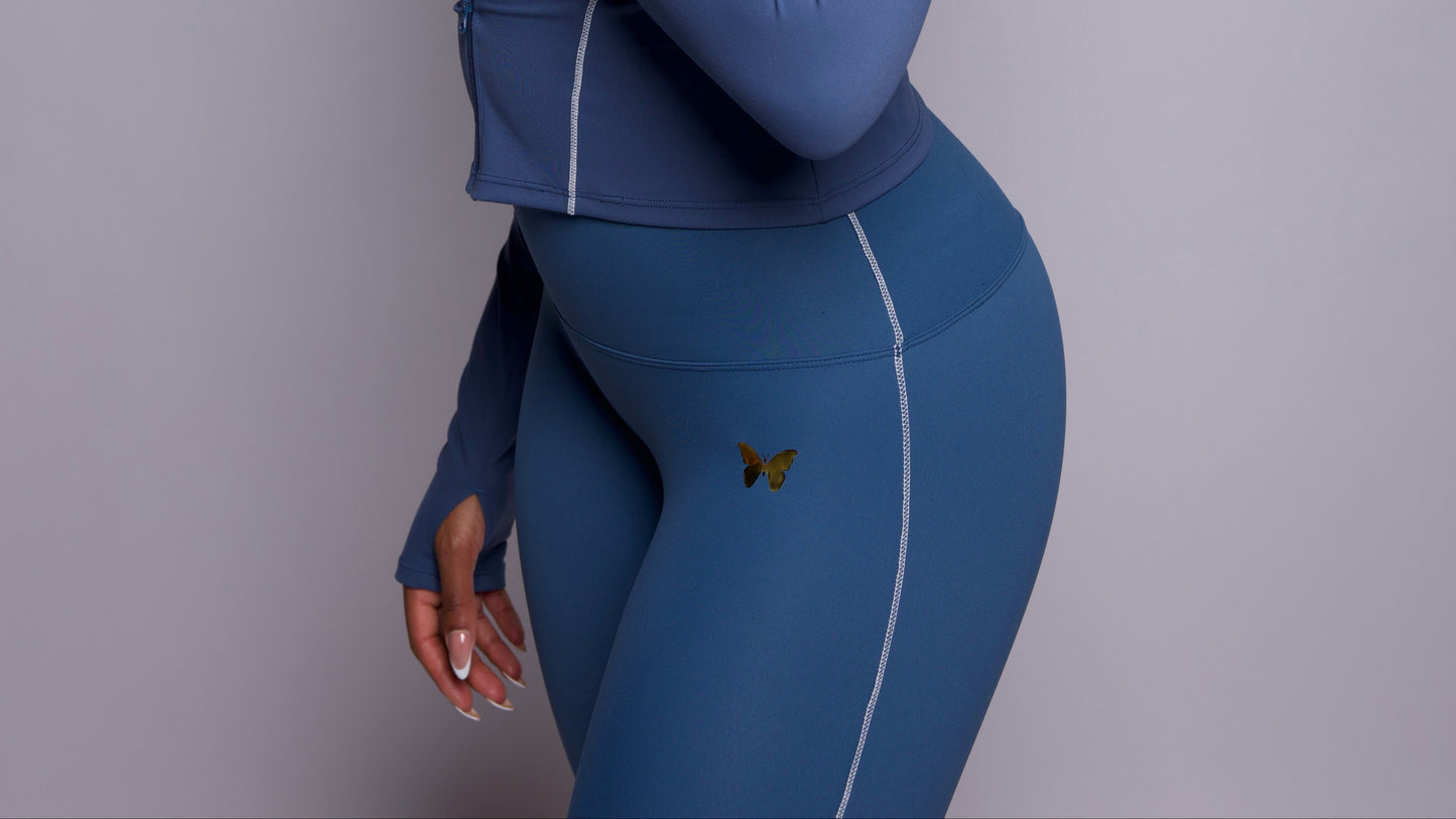 Belle Set Leggings - Royal Blue