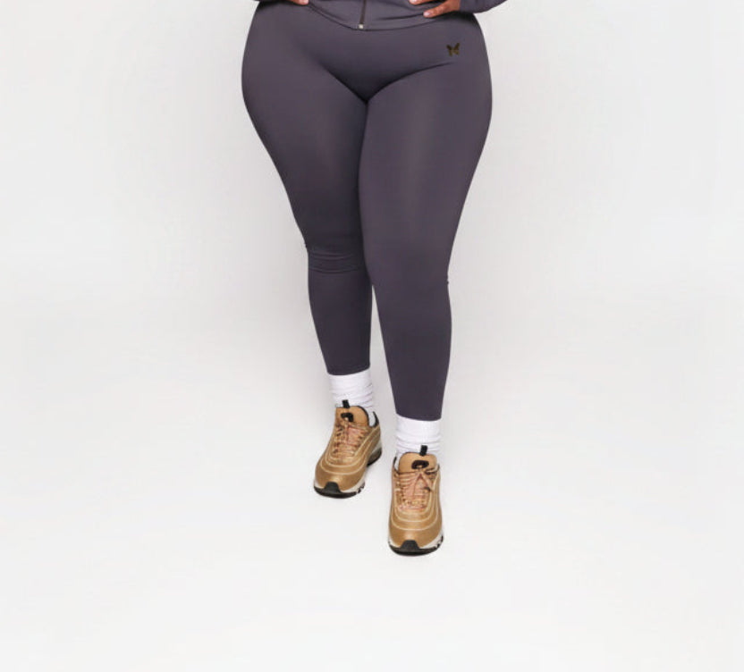 Athletic Leggings - Charcoal Grey