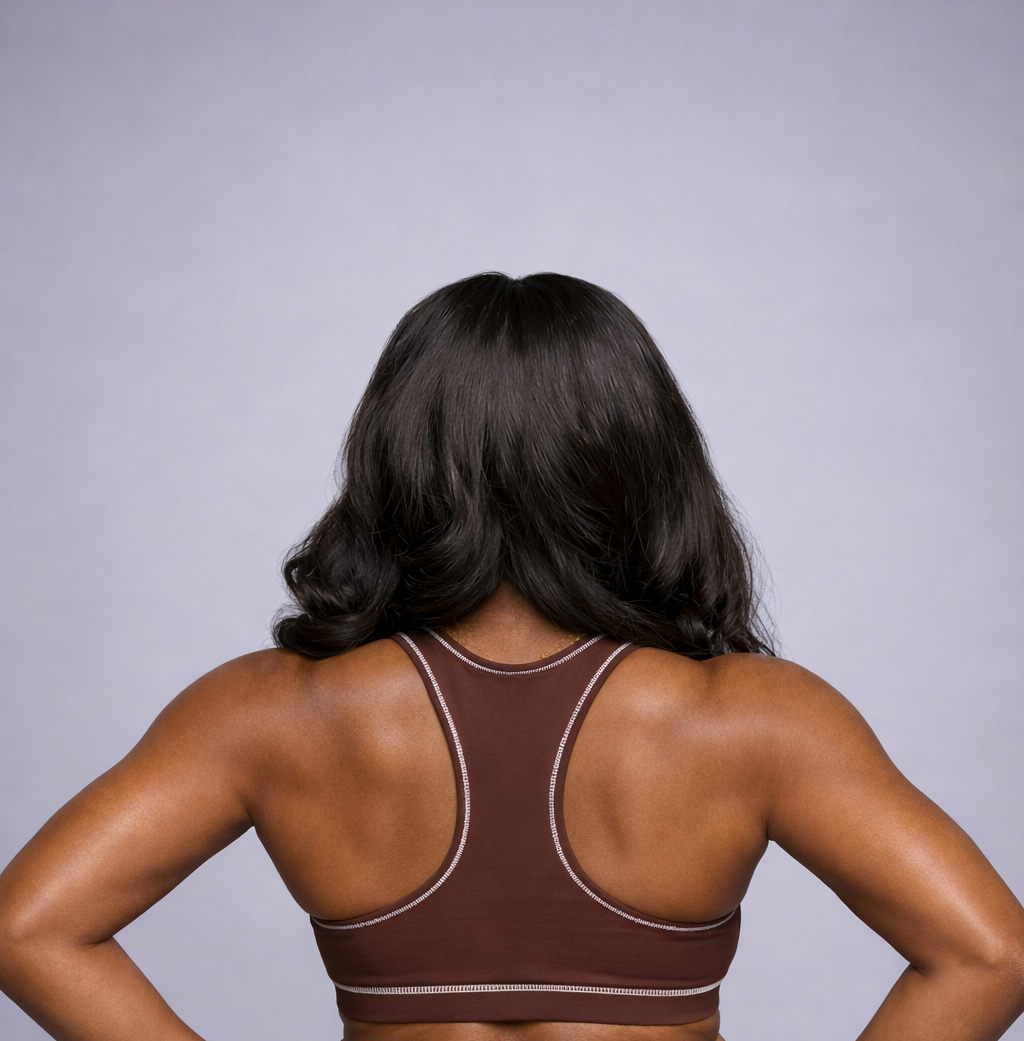 Belle Set Sports Bra - Amber Brown