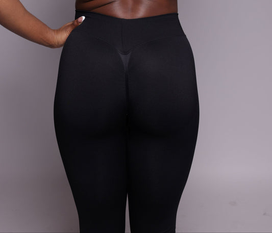 Athletic Leggings - Black Onyx