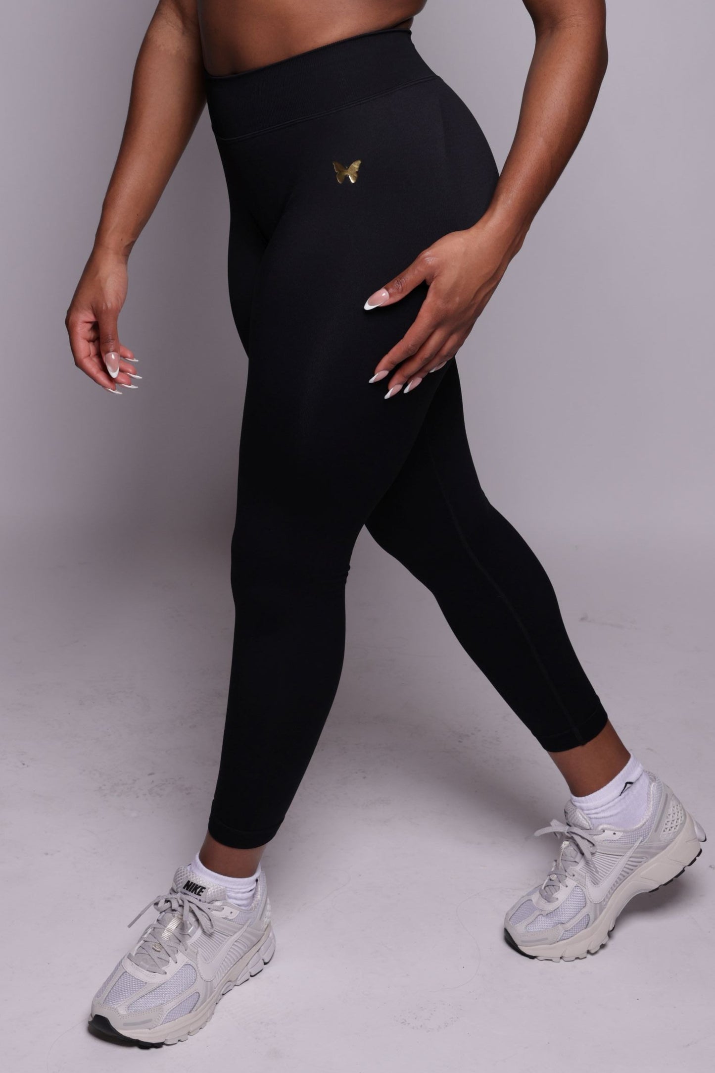 Athletic Leggings - Black Onyx