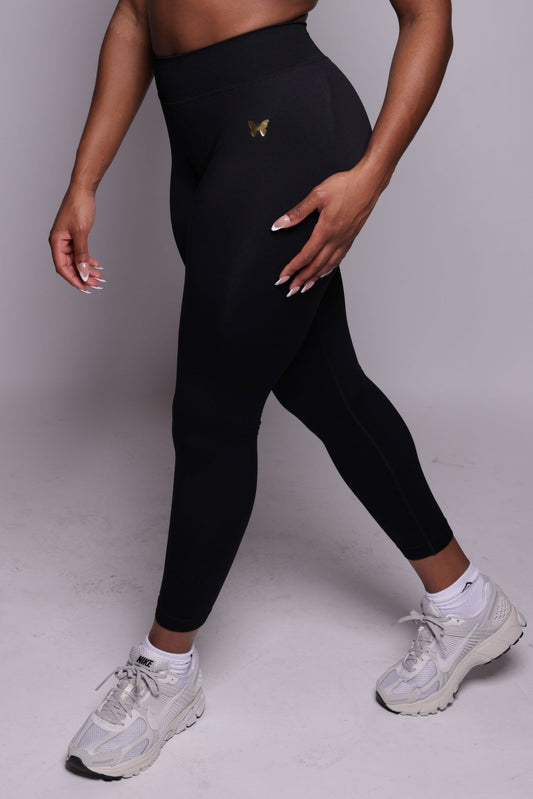 Athletic Leggings - Black Onyx